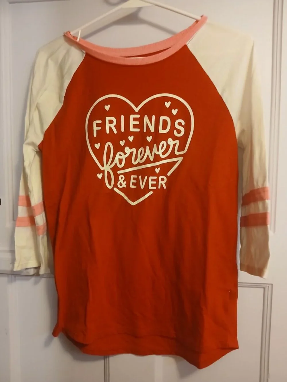 Cat & Jack XL 14/16 Red Valentines Shirt